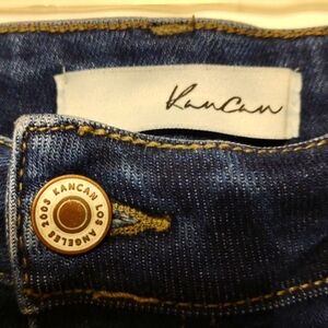 2 pair of Kancan women's jeans. Great condition.High waisted skinny ankle jeans.